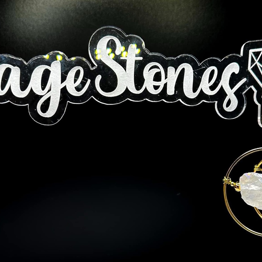 Gold Wire Wrapped Clear Stone earrings